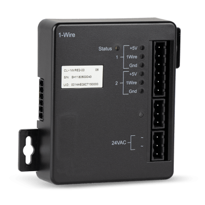 SENSOR MODULE WITH TWO 1-WIRE SENSOR INTERFACES