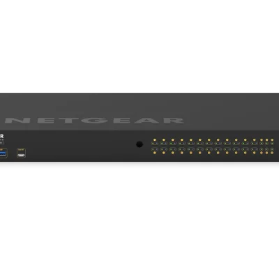 NETGEAR S-LINE 24+2+4 PORT AVB SWITCH WITH POE 300W