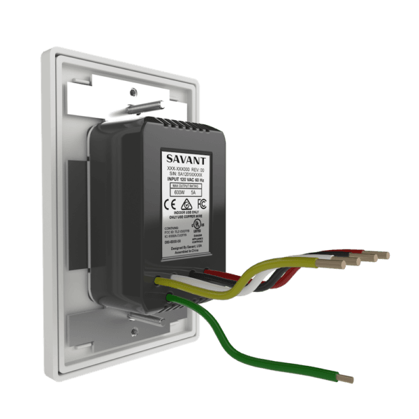 METROPOLITAN WIRELESS CONFIGURABLE KEYPAD - FORWARD PHASE & MLV DIMMER V2 (SNOW WHITE) - Image 3