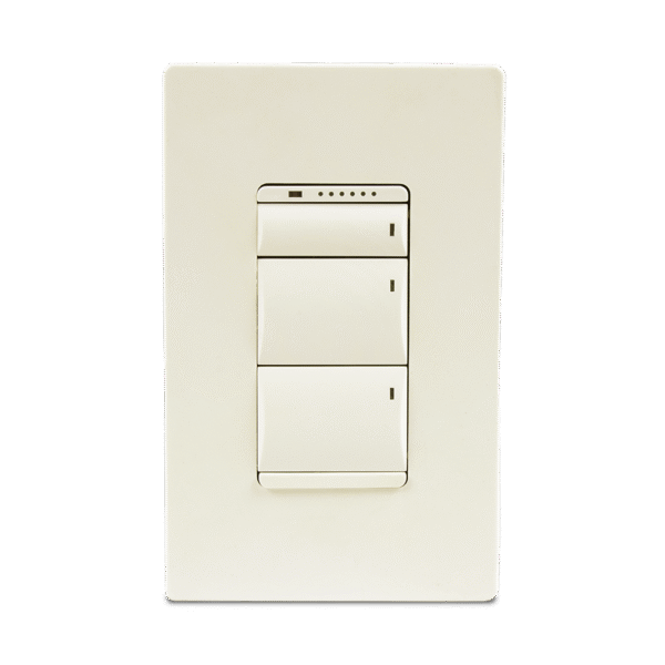 ECHO WIRELESS CONFIGURABLE KEYPAD - FORWARD PHASE & MLV DIMMER V2(LIGHT ALMOND) - Image 3