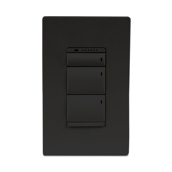ECHO WIRELESS CONFIGURABLE KEYPAD - FORWARD PHASE & MLV DIMMER V2 (BLACK) - Image 3