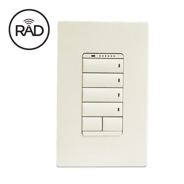 ECHO WIRELESS CONFIGURABLE KEYPAD - FORWARD PHASE & MLV DIMMER V2(LIGHT ALMOND)