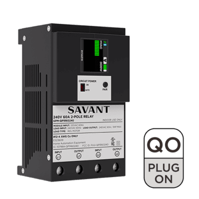 QO SINGLE 60AMP RELAY PON