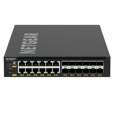 NETGEAR M4350 AVOIP SWITCH 12x10G/MG, 12x10G SFP+