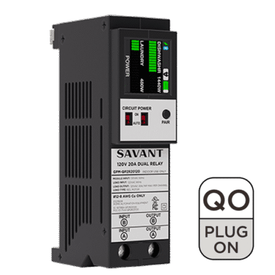 QO DUAL 20AMP RELAY PON