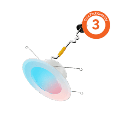 REVEAL SMART DOWNLIGHT FULL COLOR RETROFIT CAN 6" (CASE-3X1PK)