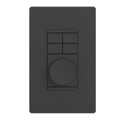 METROPOLITAN LOW VOLTAGE DIAL KEYPAD V2 (BLACK)