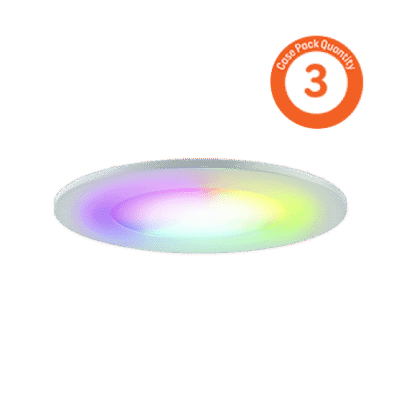 4” HI LUMEN REVEAL WAFER SMART DOWNLIGHT 120V FULL COLOR + DAYLIGHT (CASE-3X1PK)