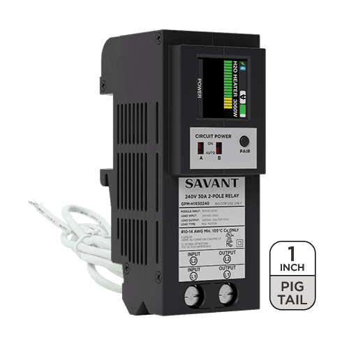 1-INCH SINGLE 30A POWER MODULE, PIGTAIL