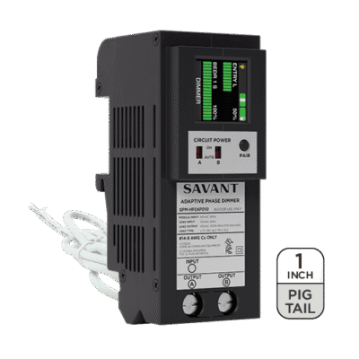 1-INCH DUAL 20A POWER MODULE, PIGTAIL