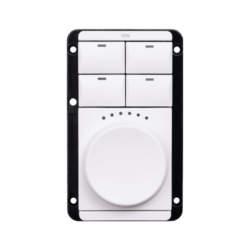 LOW VOLTAGE ECHO DIAL KEYPAD COLOR CHANGE KIT (SNOW WHITE)