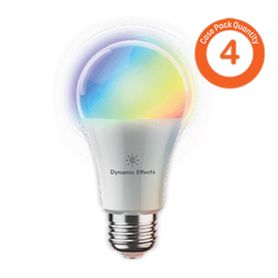 DYNAMIC EFFECTS FULL COLOR & ENTERTAINMENT A19 (CASE-4X1PK)