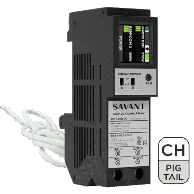 CH DUAL 20A POWER MODULE, PIGTAIL