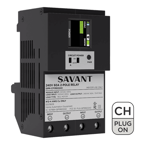 CH SINGLE 60A POWER MODULE, PON